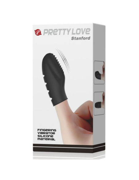 PRETTY LOVE - FLIRTATION DEDAL CON VIBRACIÓN STANFORD NEGRO