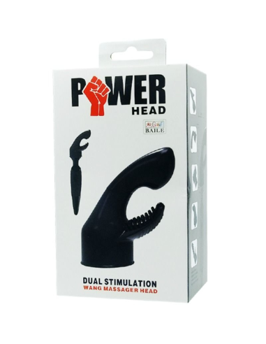 BAILE - POWER HEAD CABEZAL INTERCAMBIALE PARA MASAJEADOR ESTIMULACION PUNTO G Y CLITORIS