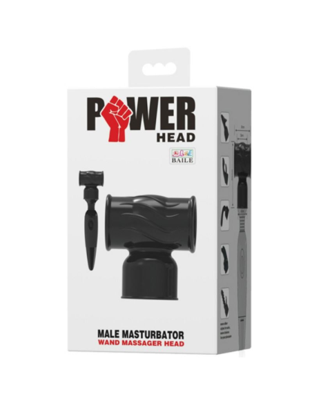 BAILE - POWER HEAD CABEZAL INTERCAMBIABLE PARA MASAJEADOR MASCULINO