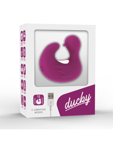 COVERME - DEDAL PATO ESTIMULADOR DE SILICONA RECARGABLE DUCKYMANIA