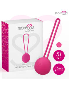 MORESSA - OSIAN ONE ENTRENAMIENTO SUELO PELVICO 51gr PREMIUM SILICONA ROSA