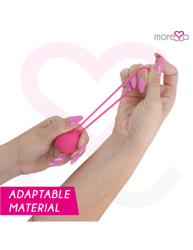 MORESSA - OSIAN ONE ENTRENAMIENTO SUELO PELVICO 51gr PREMIUM SILICONA ROSA