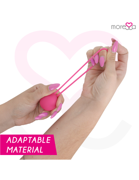MORESSA - OSIAN ONE ENTRENAMIENTO SUELO PELVICO 51gr PREMIUM SILICONA ROSA