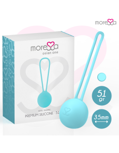 MORESSA - OSIAN ONE ENTRENAMIENTO SUELO PELVICO 51gr PREMIUM SILICONA TURQUESA
