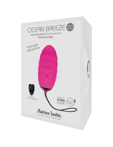 ADRIEN LASTIC - OCEAN BREEZE 2.0 Rosa Huevo vibrador | SexPlace.MX