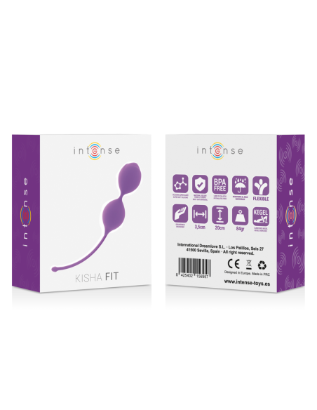 INTENSE - KISHA FIT SILICONE KEGEL LILA