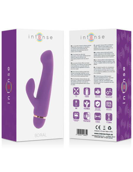 INTENSE - BORAL 20 SPEEDS SILICONE LILA