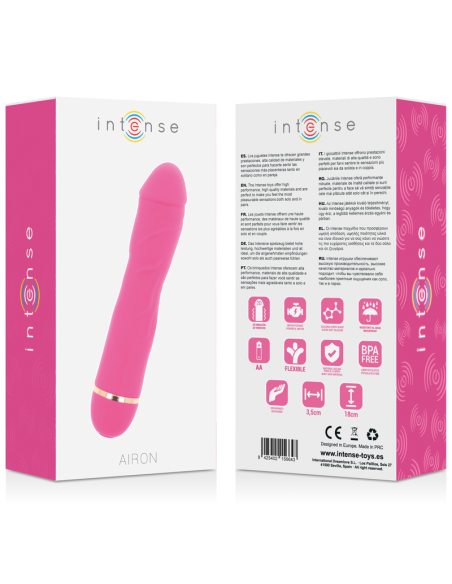 INTENSE - AIRON 20 SPEEDS SILICONE ROSA