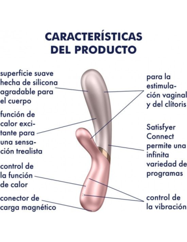 SATISFYER - HOT LOVER Vibrador con App | SexPlace.MX