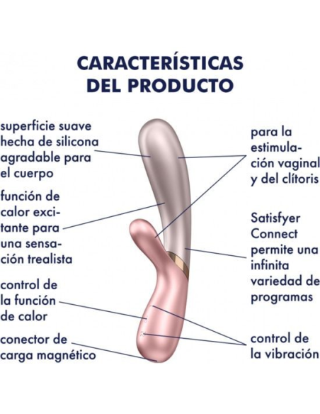 SATISFYER - HOT LOVER Vibrador con App | SexPlace.MX