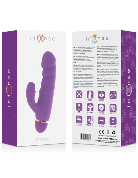 INTENSE - CRASS 20 SPEEDS SILICONE LILA