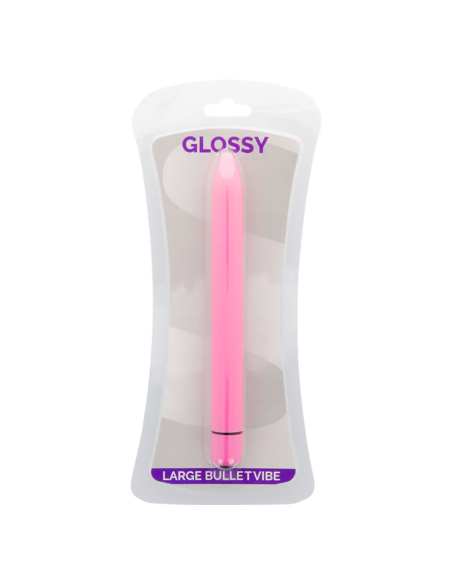 GLOSSY - SLIM VIBRADOR ROSA INTENSO