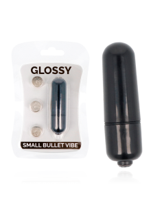 GLOSSY - SMALL BALA VIBRADORA NEGRO