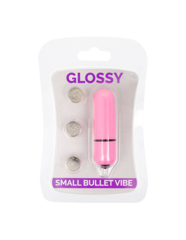 GLOSSY - SMALL BALA VIBRADORA ROSA INTENSO