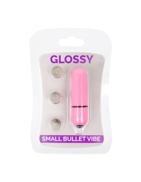 GLOSSY - SMALL BALA VIBRADORA ROSA INTENSO