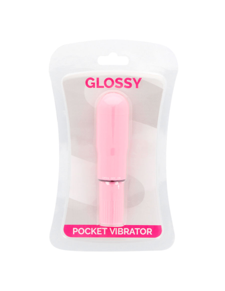 GLOSSY - POCKET VIBRADOR ROSA