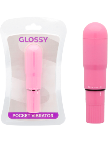 GLOSSY - POCKET VIBRADOR ROSA INTENSO