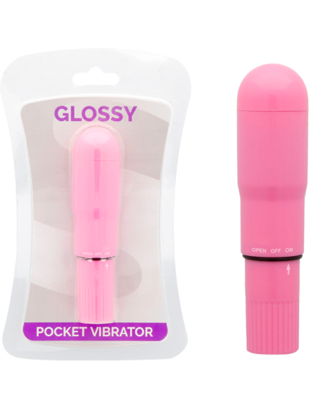 GLOSSY - POCKET VIBRADOR ROSA INTENSO