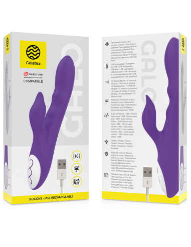 GALATEA - GALO VIBRADOR LILA COMPATIBLE CON WATCHME WIRELESS TECHNOLOGY