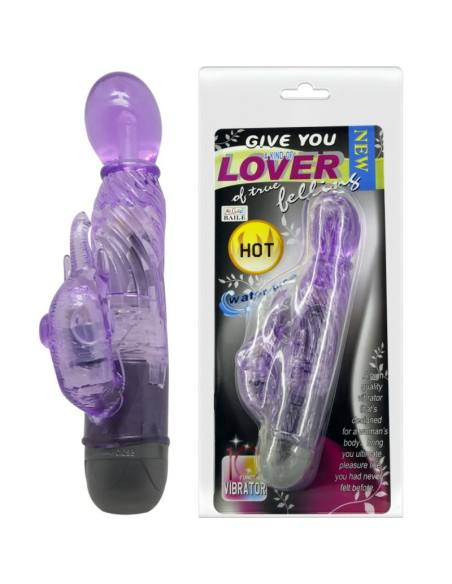 BAILE - GIVE YOU A KIND OF LOVER VIBRADOR CON RABBIT LILA 10 MODOS