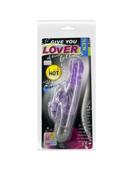 BAILE - GIVE YOU A KIND OF LOVER VIBRADOR CON RABBIT LILA 10 MODOS