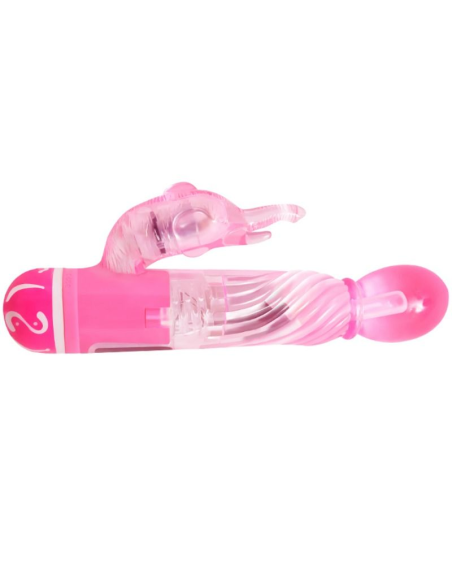BAILE - VIBRADOR MULTIVELOCIDAD CON ESTIMULADOR ROSA