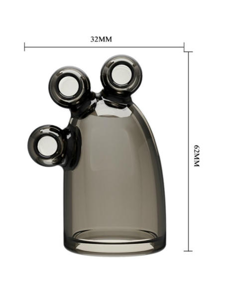 BAILE - FUNDA VIBRADORA VIBRATING CRYSTAL CAP II