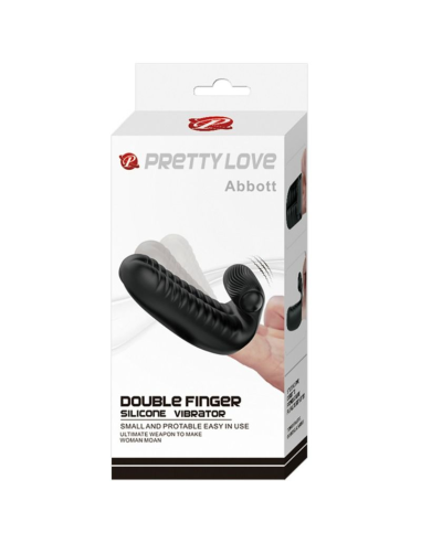 PRETTY LOVE - ABBOTT DEDAL ESTIMULADOR NEGRO