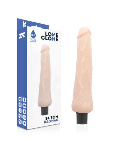 LOVECLONE - RAGNAR VIBRADOR REALÍSTICO SELF LUBRICATION 24.5 CM -O- 3.5 CM