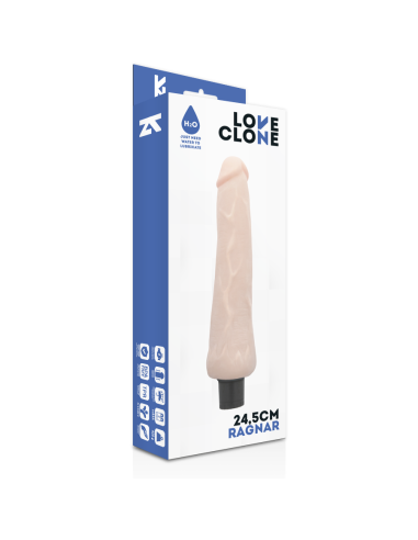 LOVECLONE - RAGNAR VIBRADOR REALÍSTICO SELF LUBRICATION 24.5 CM -O- 3.5 CM