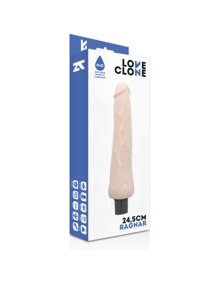 LOVECLONE - RAGNAR VIBRADOR REALÍSTICO SELF LUBRICATION 24.5 CM -O- 3.5 CM
