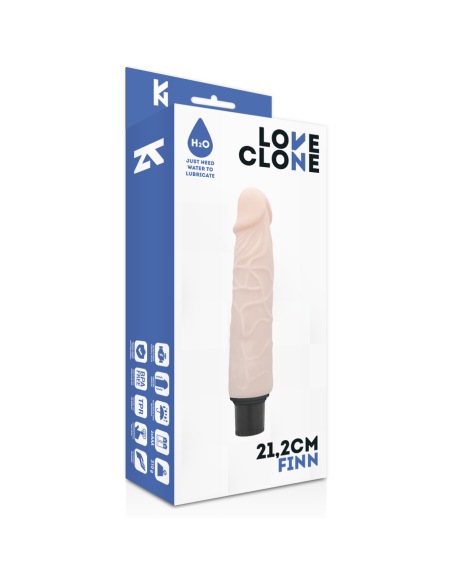 LOVECLONE - FINN VIBRADOR REALÍSTICO SELF LUBRICATION 21.2 CM -O- 3.8 CM
