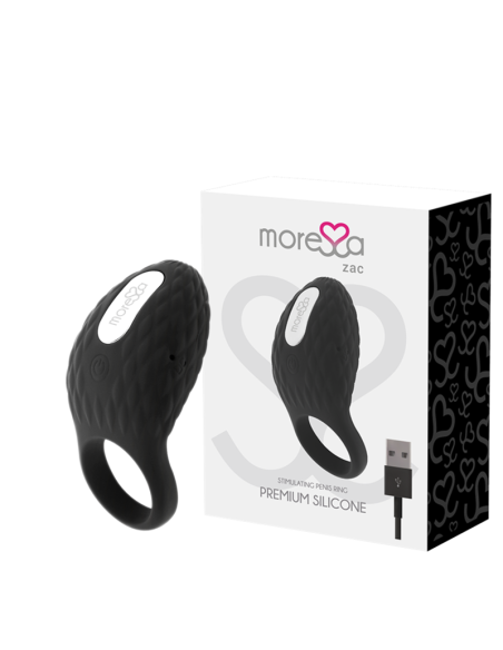 MORESSA ZAC ANILLO VIBRADOR RECARGABLE PREMIUM