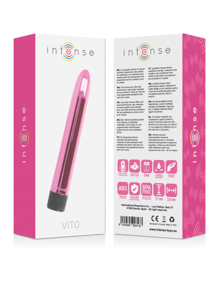 INTENSE - VITO VIBRADOR ROSA