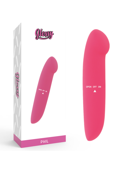 GLOSSY - PHIL VIBRADOR ROSA