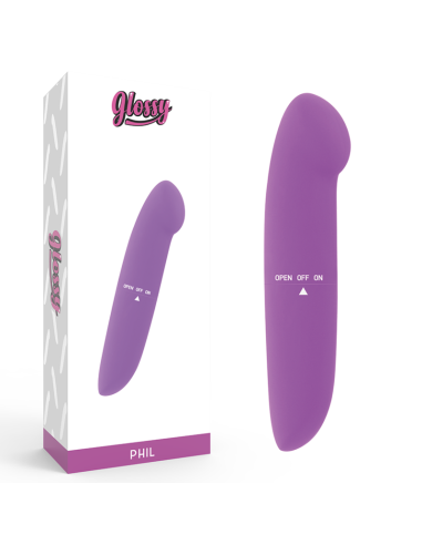GLOSSY - PHIL VIBRATOR LILA