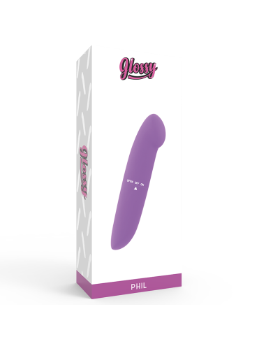 GLOSSY - PHIL VIBRATOR LILA