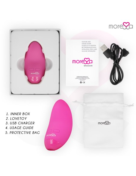 MORESSA - BLOSSOM MASAJEADOR PERSONAL ROSA