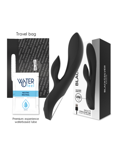 BLACKandSILVER - KAULTZ VIBRADOR CONTROL TOUCH
