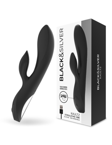 BLACKandSILVER - KAULTZ VIBRADOR CONTROL TOUCH