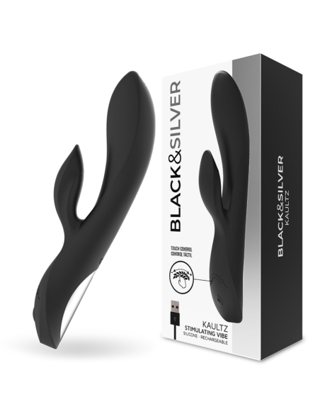 BLACKandSILVER - KAULTZ VIBRADOR CONTROL TOUCH