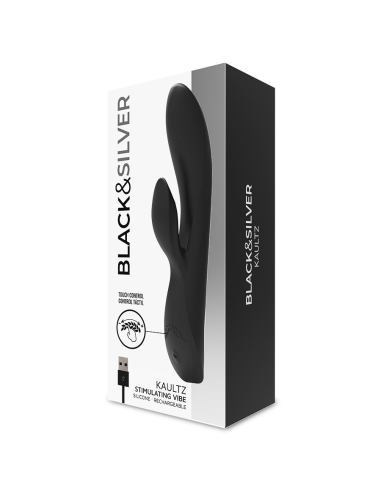 BLACKandSILVER - KAULTZ VIBRADOR CONTROL TOUCH