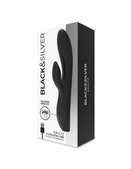 BLACKandSILVER - KAULTZ VIBRADOR CONTROL TOUCH