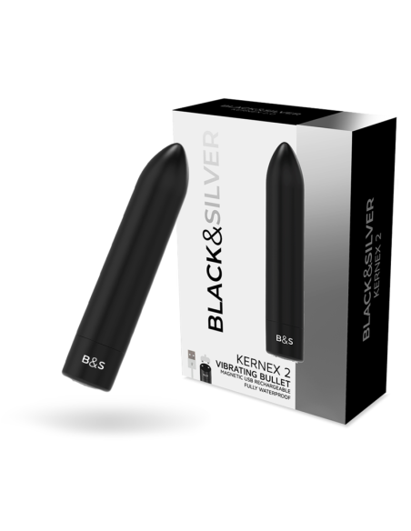 BLACKandSILVER - BALA MAGNETICA VIBRADORA KERNEX 2 NEGRO