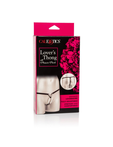 CALEXOTICS - LOVERS TANGA CON PERLAS DE PLACER