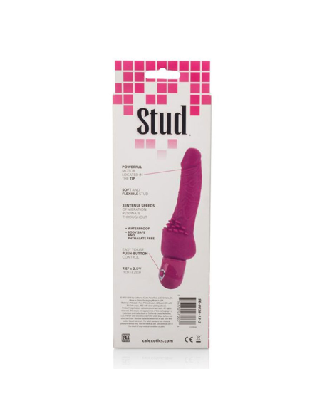 CALEXOTICS - POWER STUD CLITERRIFIC VIBRADOR ROSA