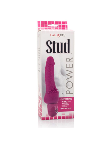 CALEXOTICS - POWER STUD CLITERRIFIC VIBRADOR ROSA