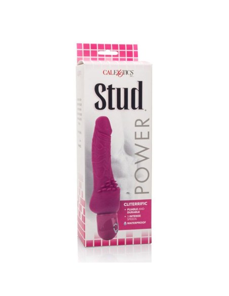 CALEXOTICS - POWER STUD CLITERRIFIC VIBRADOR ROSA