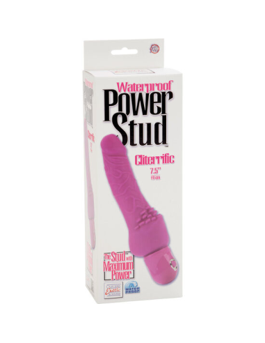 CALEXOTICS - POWER STUD CLITERRIFIC VIBRADOR ROSA
