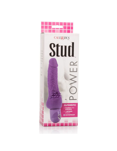 CALEXOTICS - POWER STUD CLITERRIFIC VIBRADOR LILA